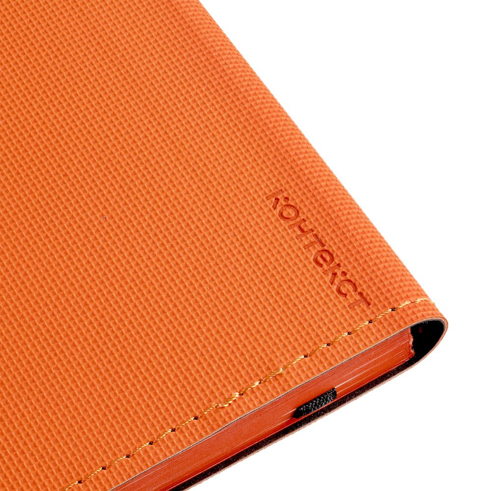 Ежедневник Tenax, недатированный, оранжевый / Миниатюра WWW (1000)