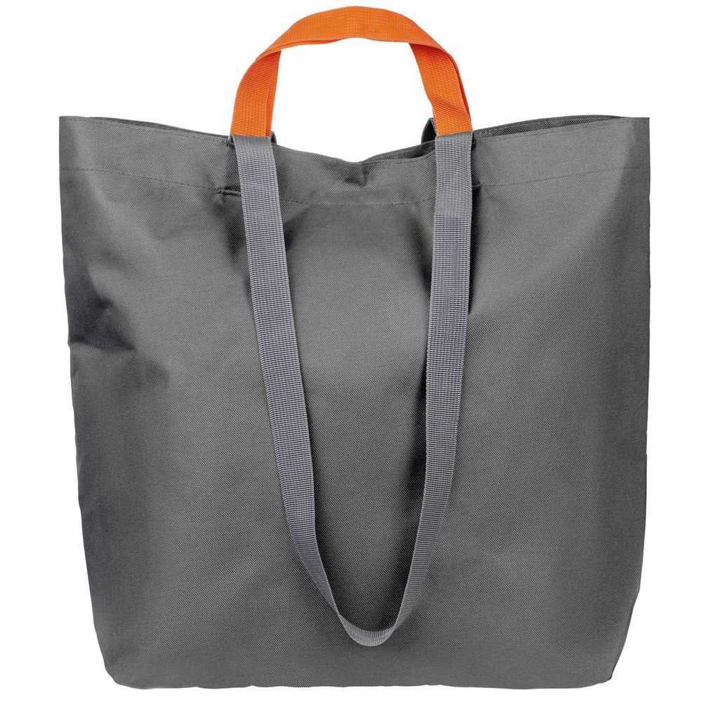 Шопер Sensa, серый с оранжевым / Миниатюра WWW (1000)
