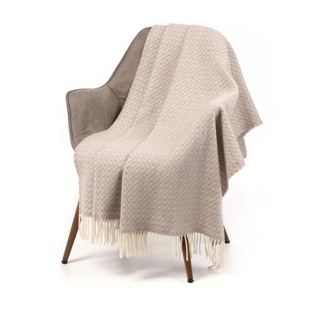 Плед Селигер, песочный / Миниатюра WWW (1000)