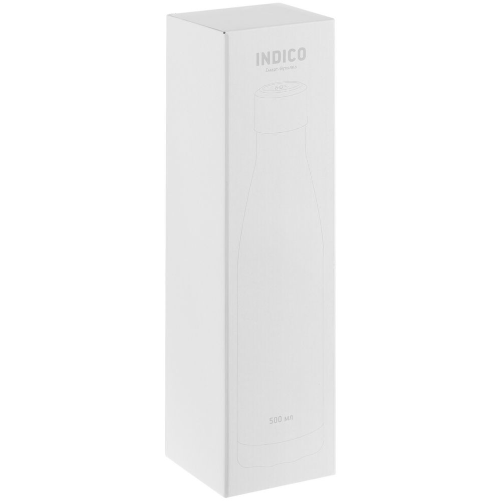 Смарт-бутылка Indico, белая / Миниатюра (упак) (1000)