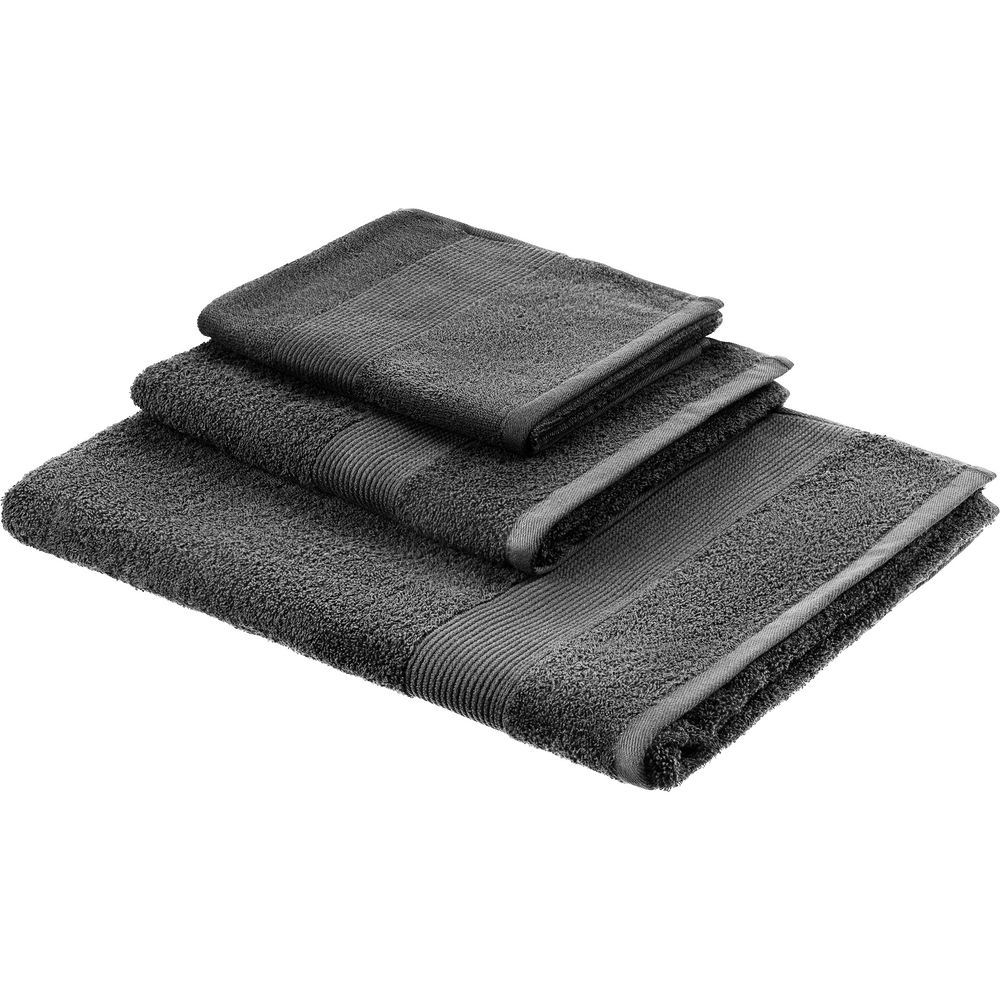 Полотенце махровое «Тиффани», малое, серое / Миниатюра WWW (1000)