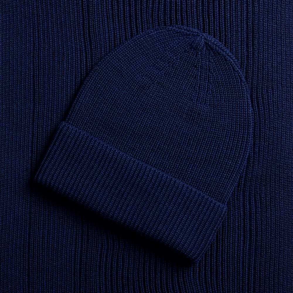 Шарф Nobilis Mono, темно-синий / Миниатюра WWW (1000)