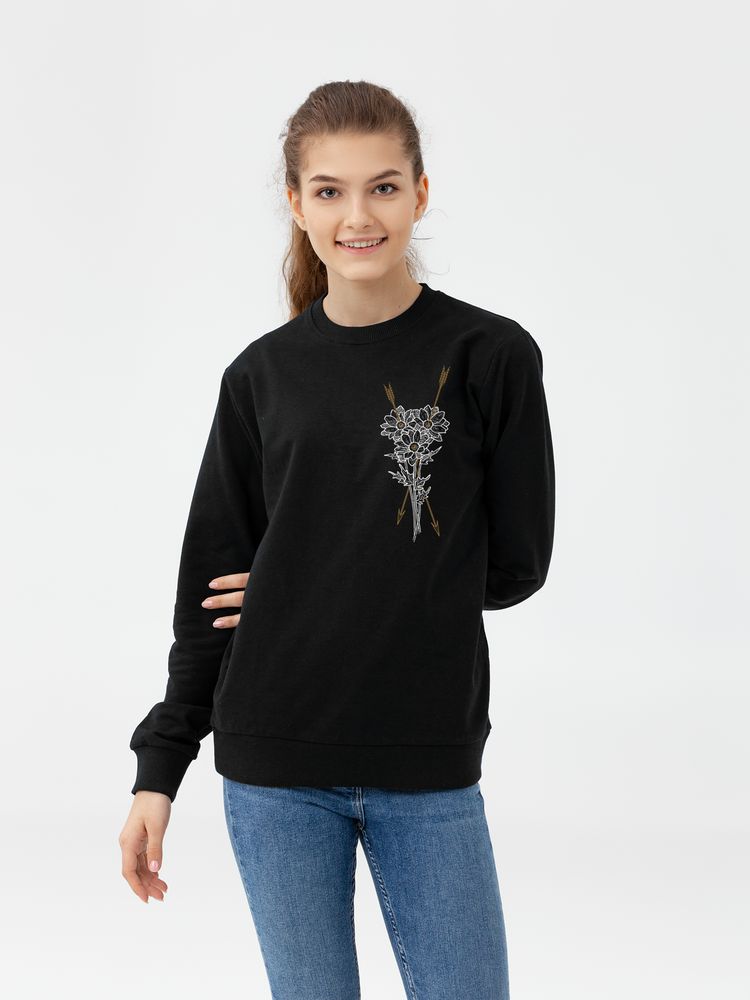 Толстовка «Источник. Стрела», черная / Миниатюра WWW (1000)