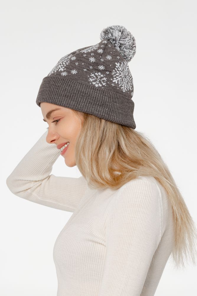 Шапка Snow Fairy, серая / Миниатюра WWW (1000)