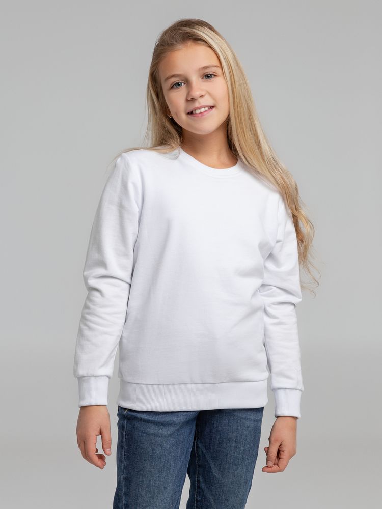 Свитшот детский Toima Kids 2.0, белый / Миниатюра WWW (1000)