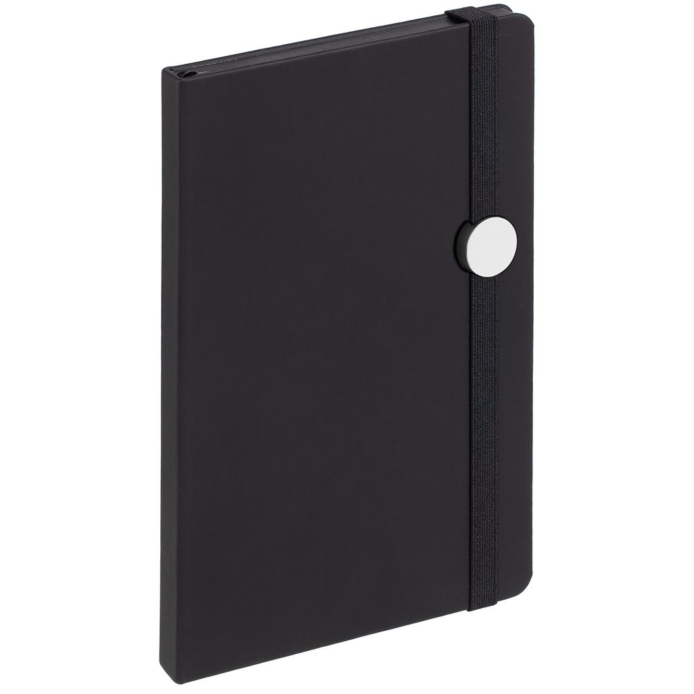 Блокнот Shall Round, черный / Миниатюра WWW (1000)