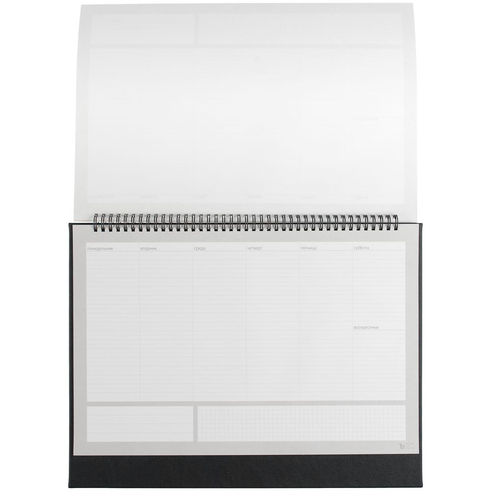 Планер настольный Petrus, черный / Миниатюра WWW (1000)