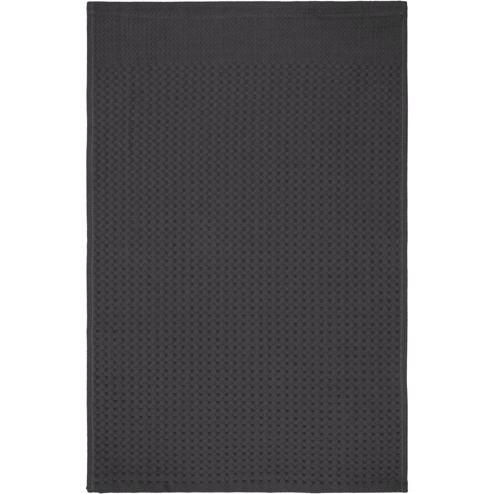 Полотенце вафельное «Деметра», малое, темно-серое / Миниатюра WWW (1000)