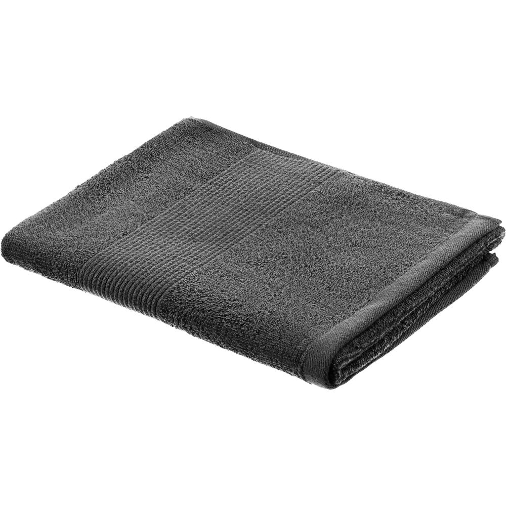 Полотенце махровое «Тиффани», малое, серое / Миниатюра WWW (1000)