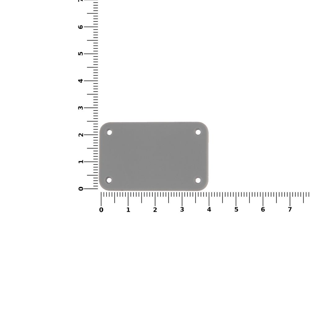 Лейбл из ПВХ Kreta, S, серый / Миниатюра WWW (1000)