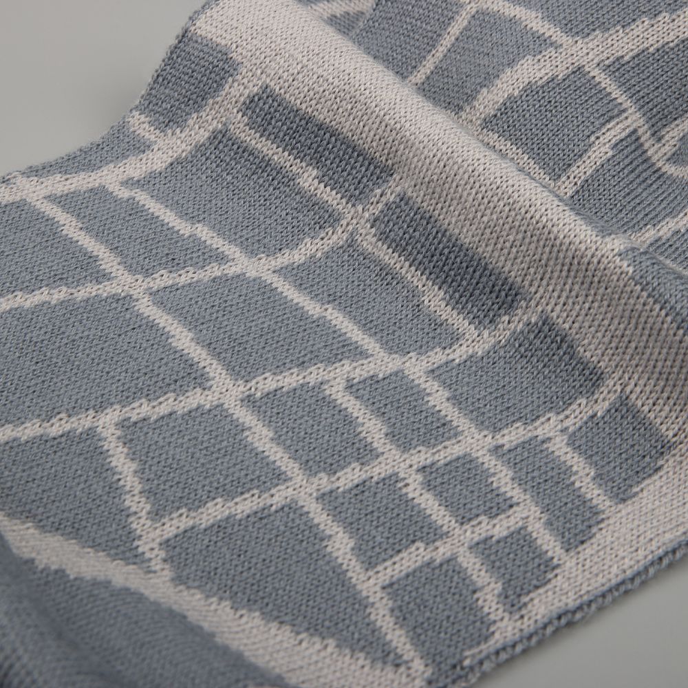 Шарф на заказ Tricksy Light, S, полушерсть / Миниатюра WWW (1000)