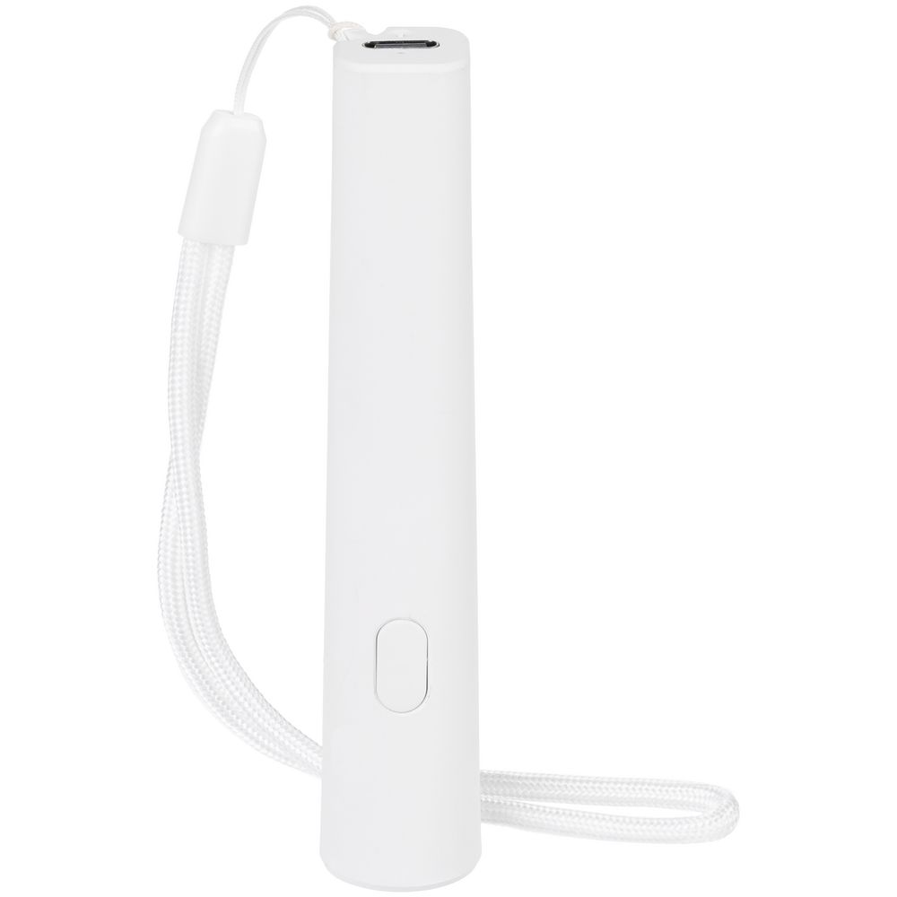 Фонарик аккумуляторный Falkirk, белый / Миниатюра WWW (1000)