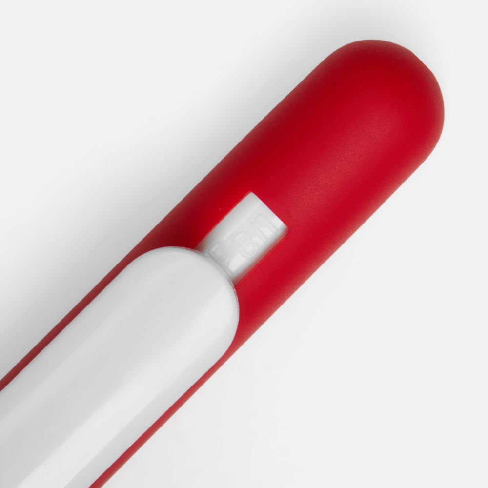 Ручка шариковая Swiper Soft Touch, красная с белым / Миниатюра WWW (1000)