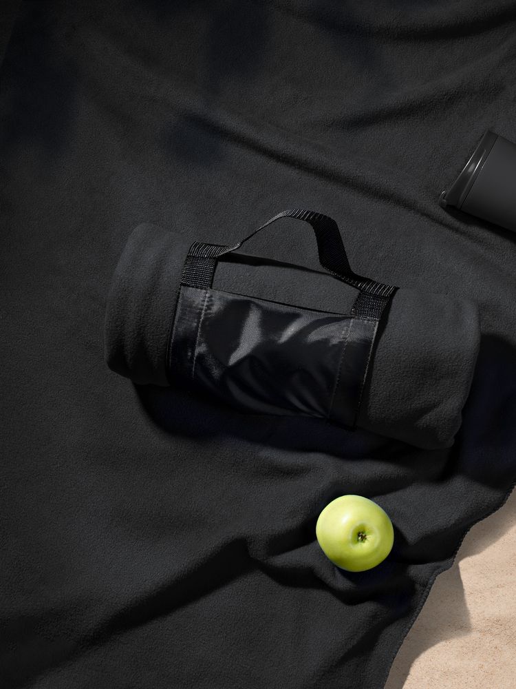 Дорожный плед Voyager, черный / Миниатюра WWW (1000)