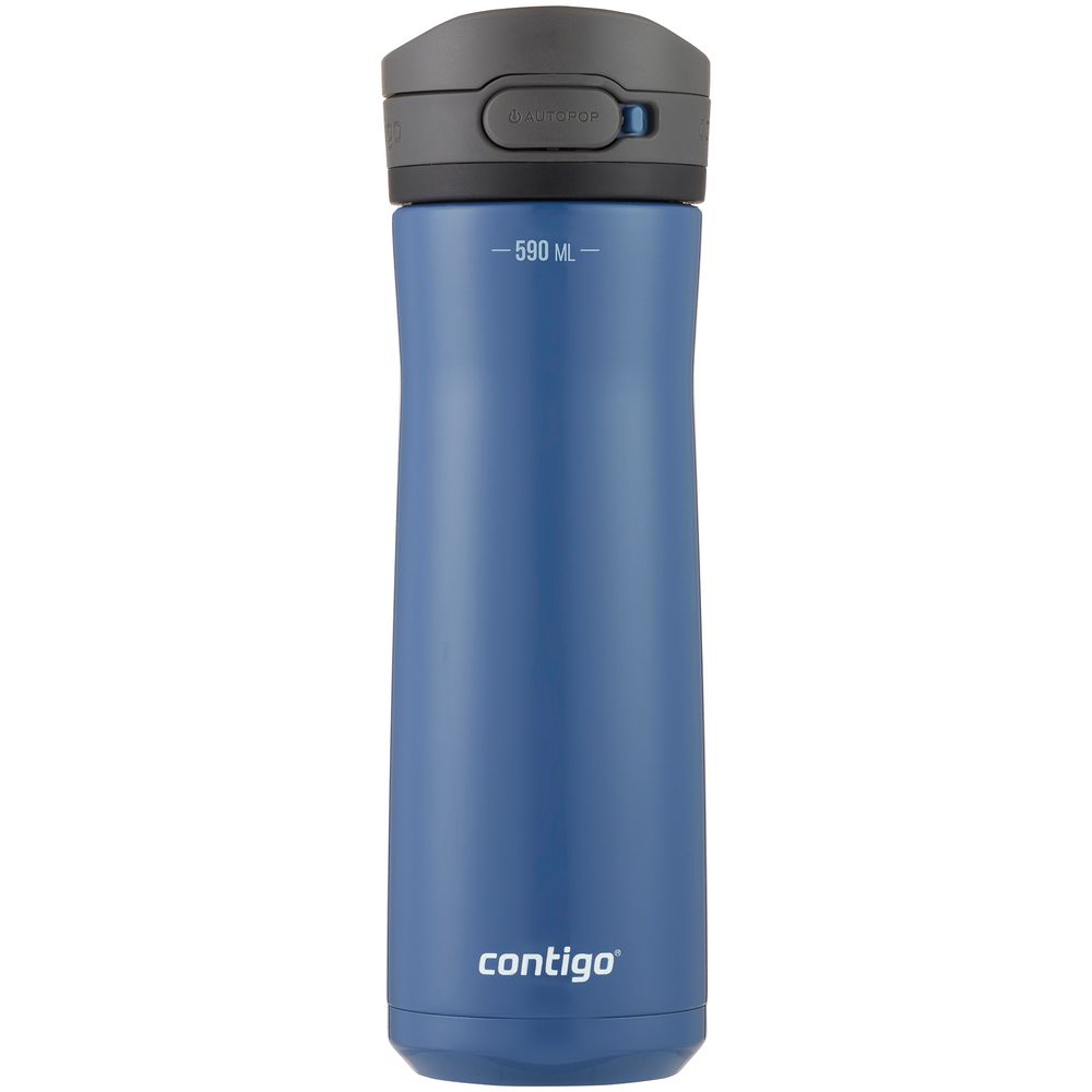 Термобутылка Jackson Сhill 2.0, вакуумная, голубая / Миниатюра WWW (1000)