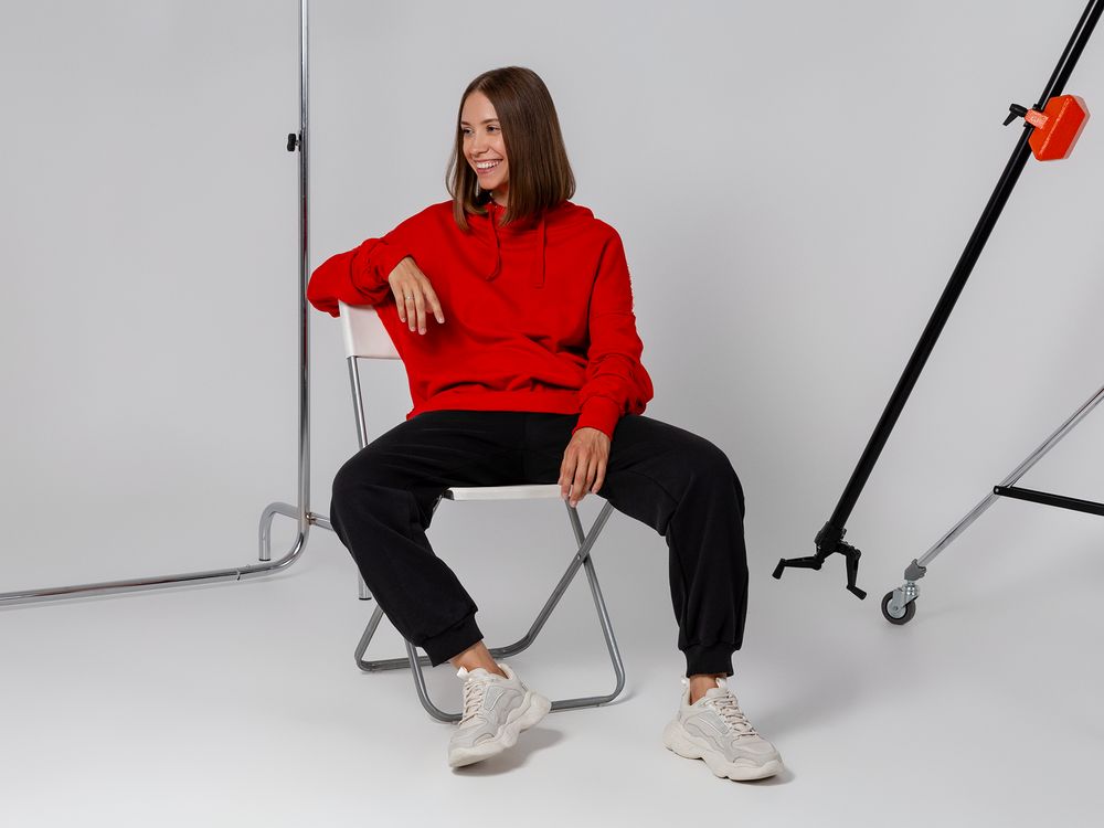 Худи унисекс Vozduh 2.0, темно-синее / Миниатюра WWW (1000)