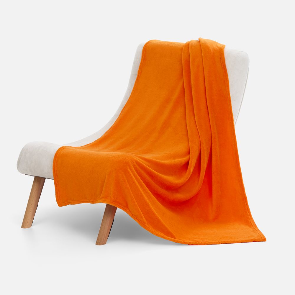 Плед Plush, оранжевый / Миниатюра WWW (1000)