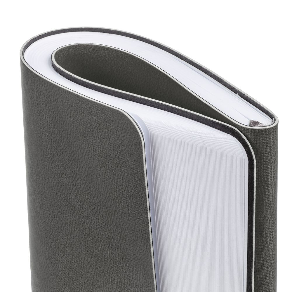 Блокнот Verso в клетку, темно-серый / Миниатюра WWW (1000)