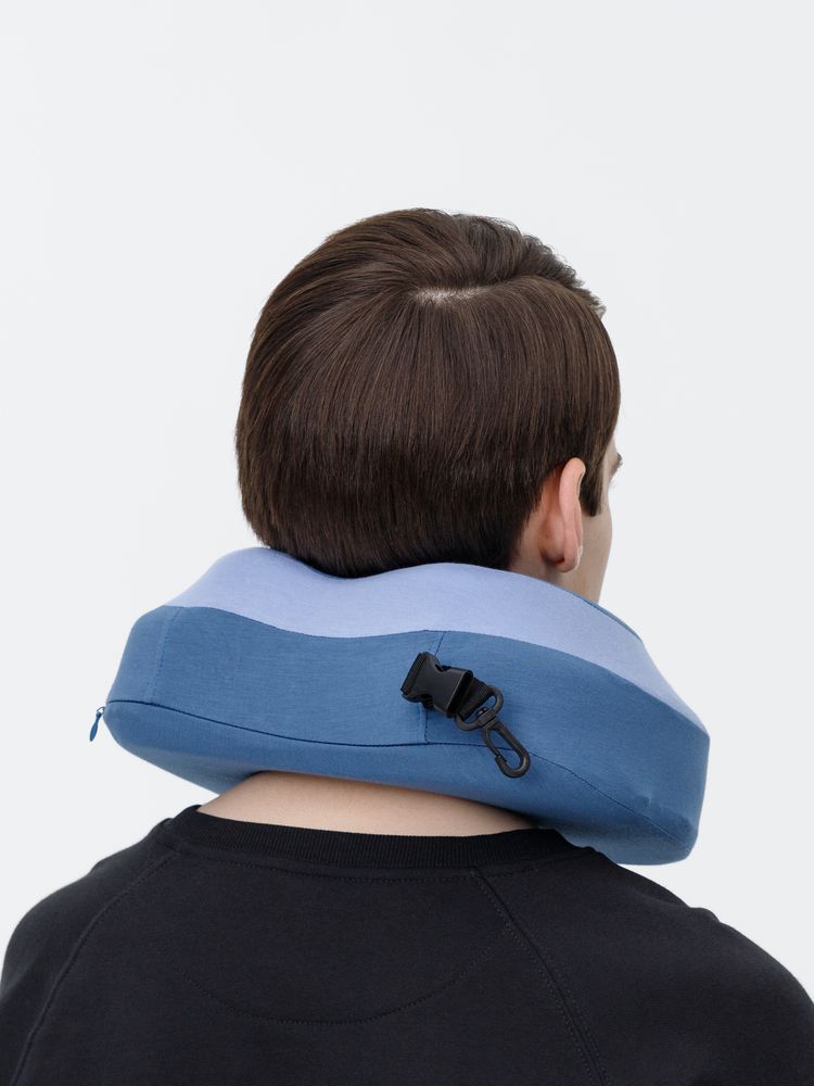 Дорожная подушка Piligrim, голубая / Миниатюра WWW (1000)