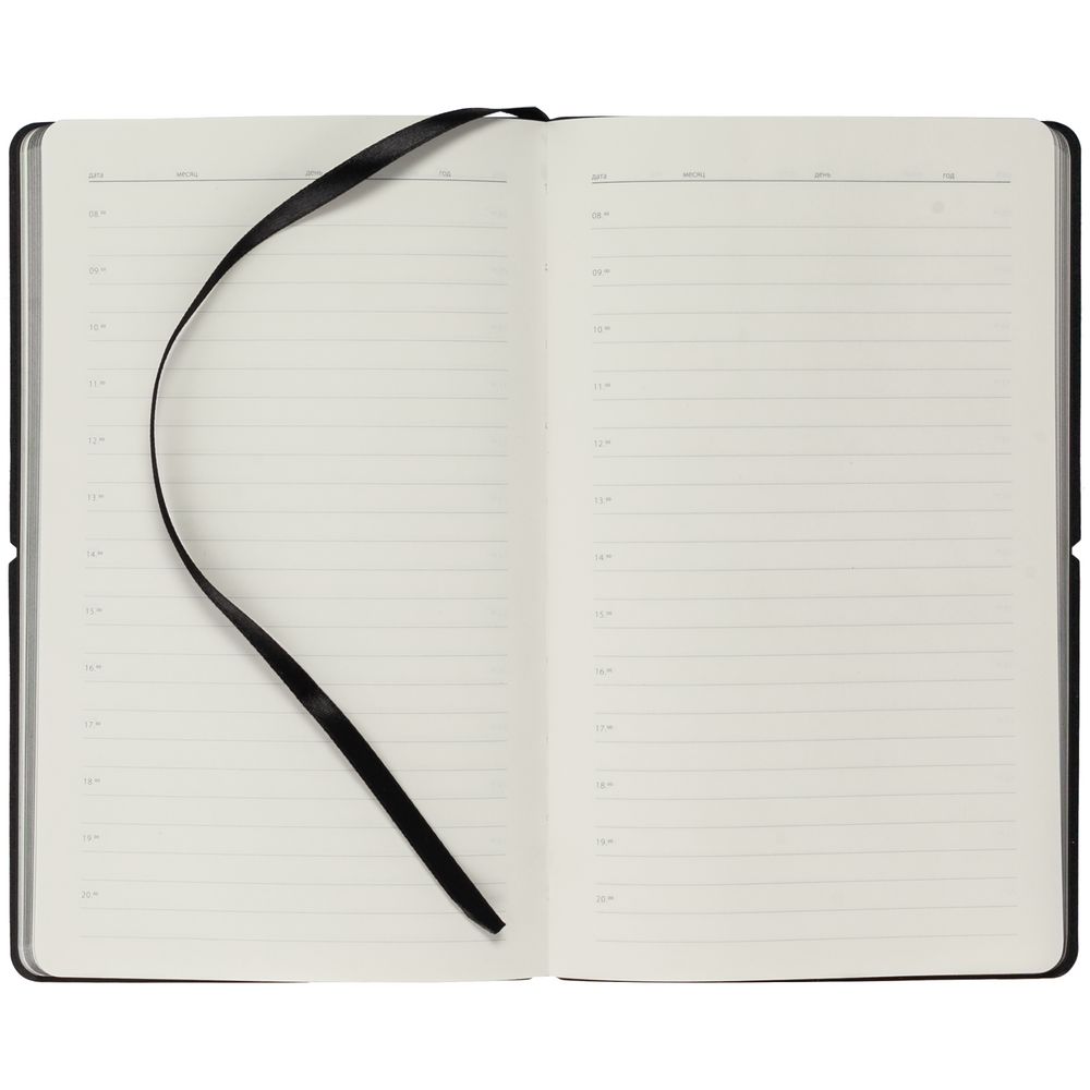 Ежедневник Shine, недатированный, бордовый / Миниатюра WWW (1000)