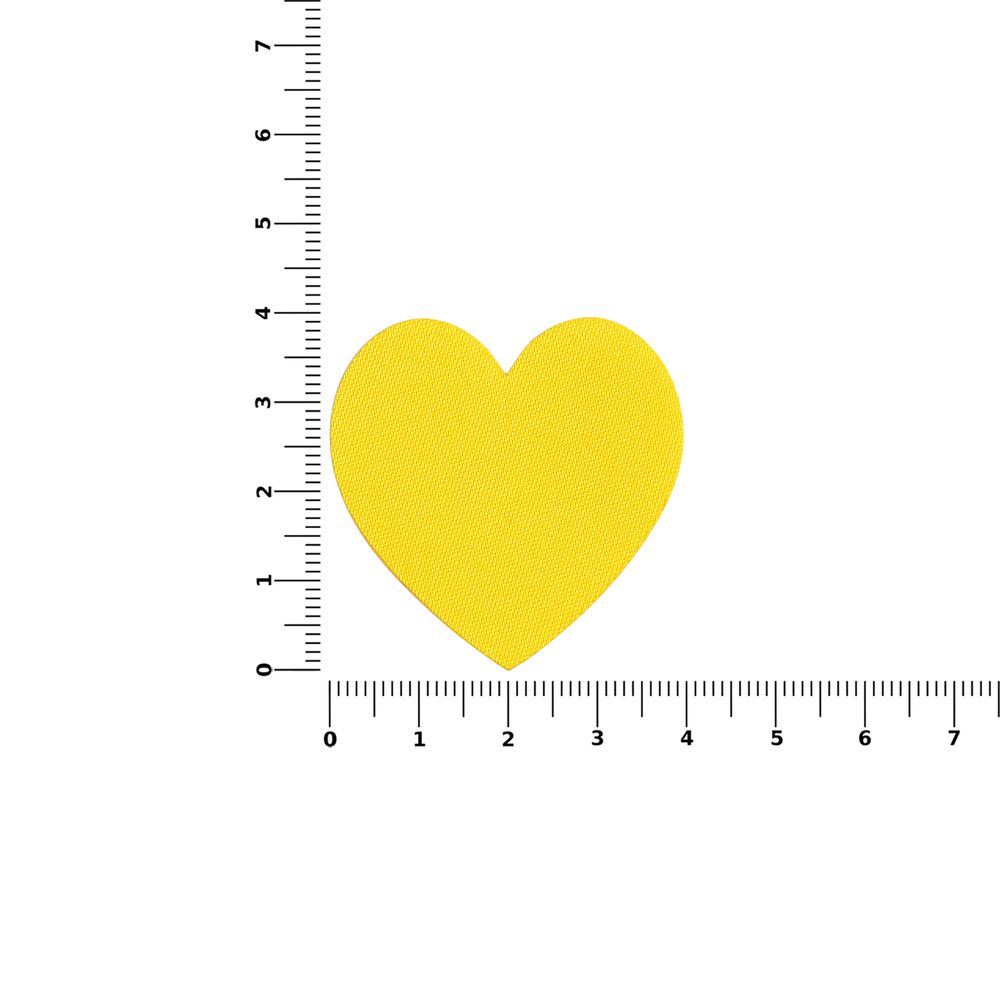 Наклейка тканевая Lunga Сor, M, желтая / Миниатюра WWW (1000)