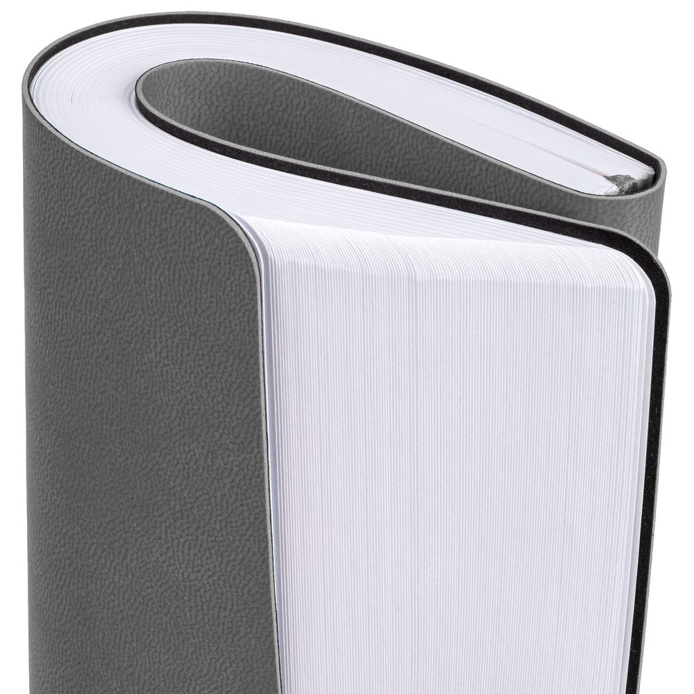 Ежедневник Flex New Brand, недатированный, темно-серый / Миниатюра WWW (1000)