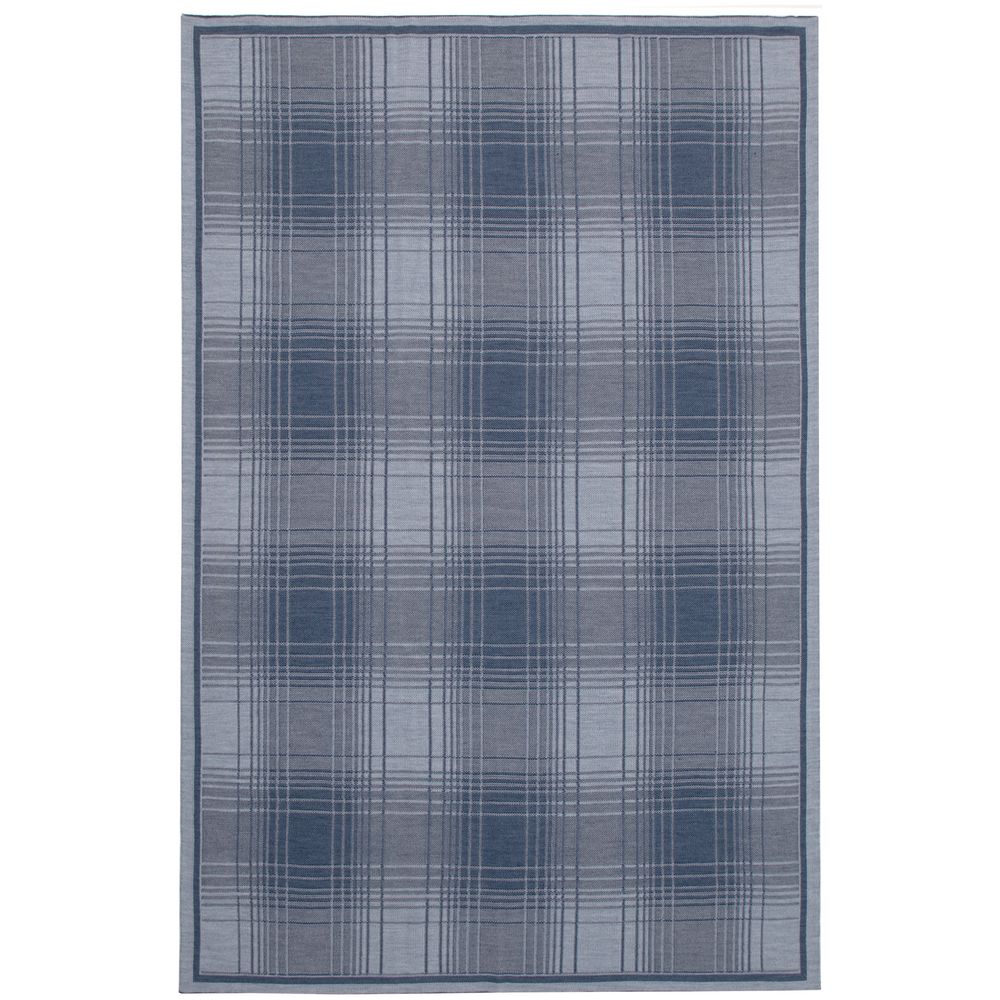 Плед Duotone, синий с белым / Миниатюра WWW (1000)