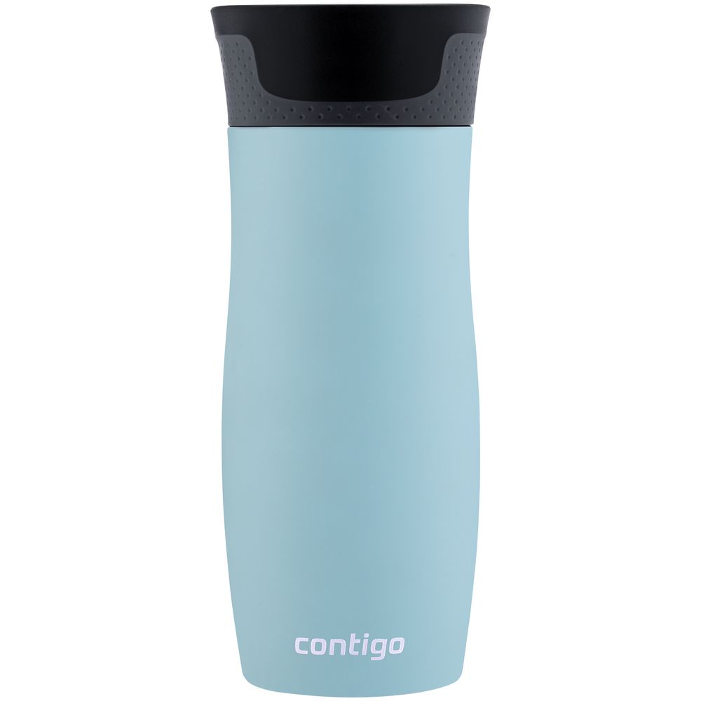 Термостакан Contigo West Loop, вакуумный, голубой / Миниатюра WWW (1000)