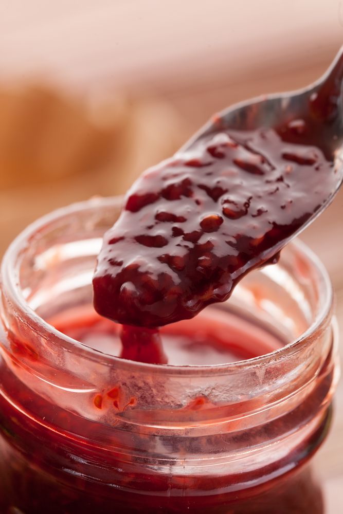 Варенье Jammy, малиновое / Миниатюра WWW (1000)