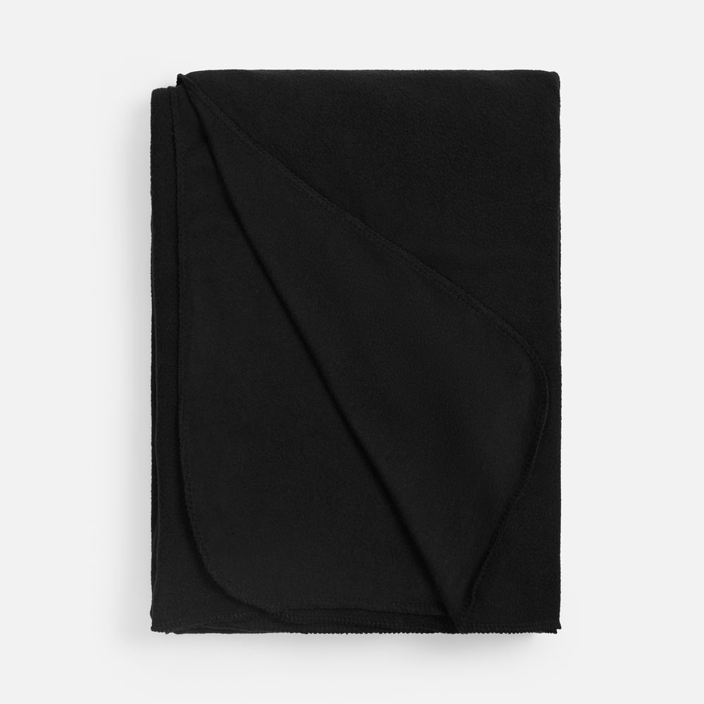 Флисовый плед Warm&Peace, черный / Миниатюра WWW (1000)