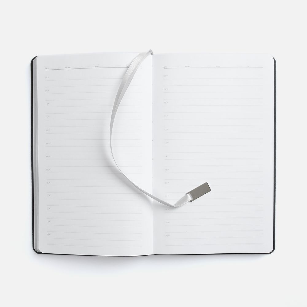 Ежедневник Petrus, недатированный, серый / Миниатюра WWW (1000)