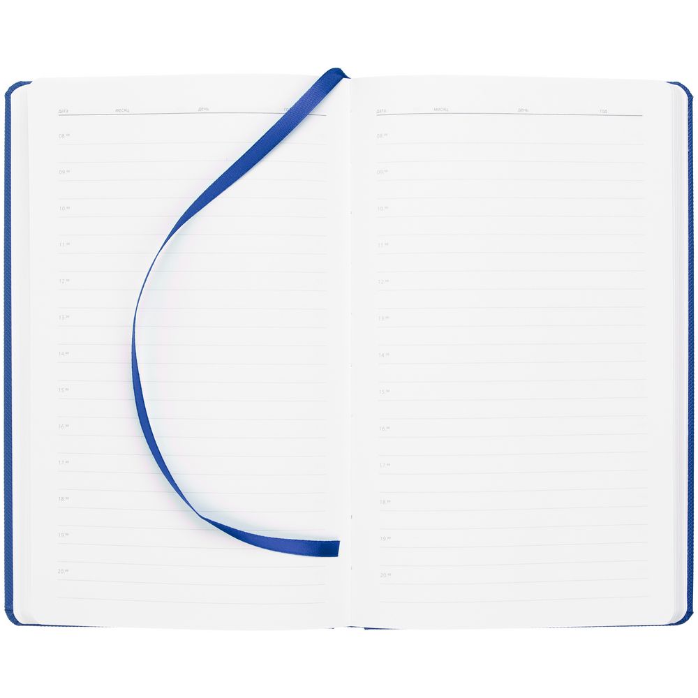 Ежедневник Grade, недатированный, синий / Миниатюра WWW (1000)