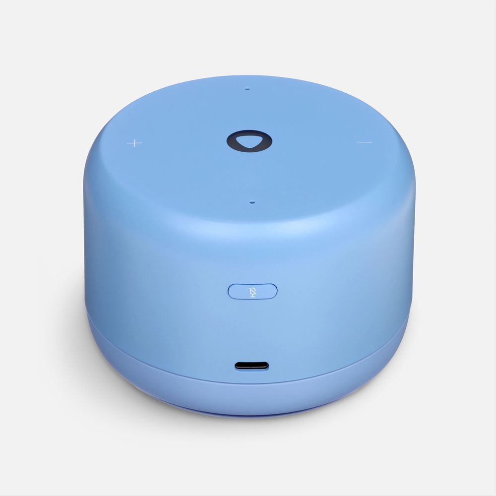 Умная колонка «Яндекс Станция Лайт 2», синяя / Миниатюра WWW (1000)