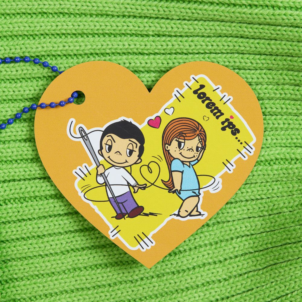 Шеврон из фетра Felt S, серый / Миниатюра нанесения (1000)