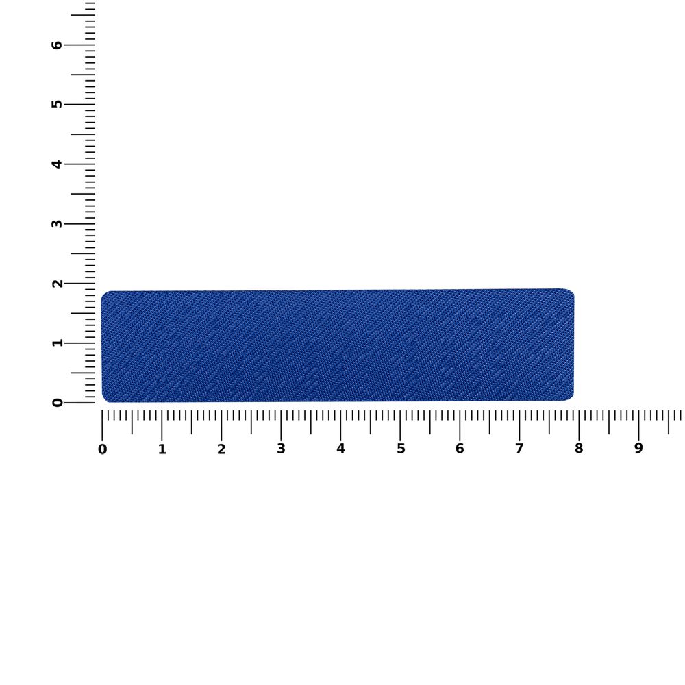 Наклейка тканевая Lunga, S, синяя / Миниатюра WWW (1000)