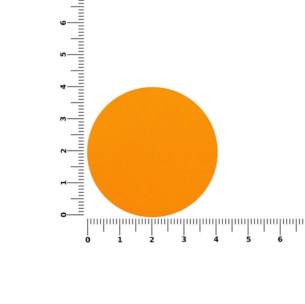 Наклейка тканевая Lunga Round, M, оранжевый неон / Миниатюра WWW (1000)