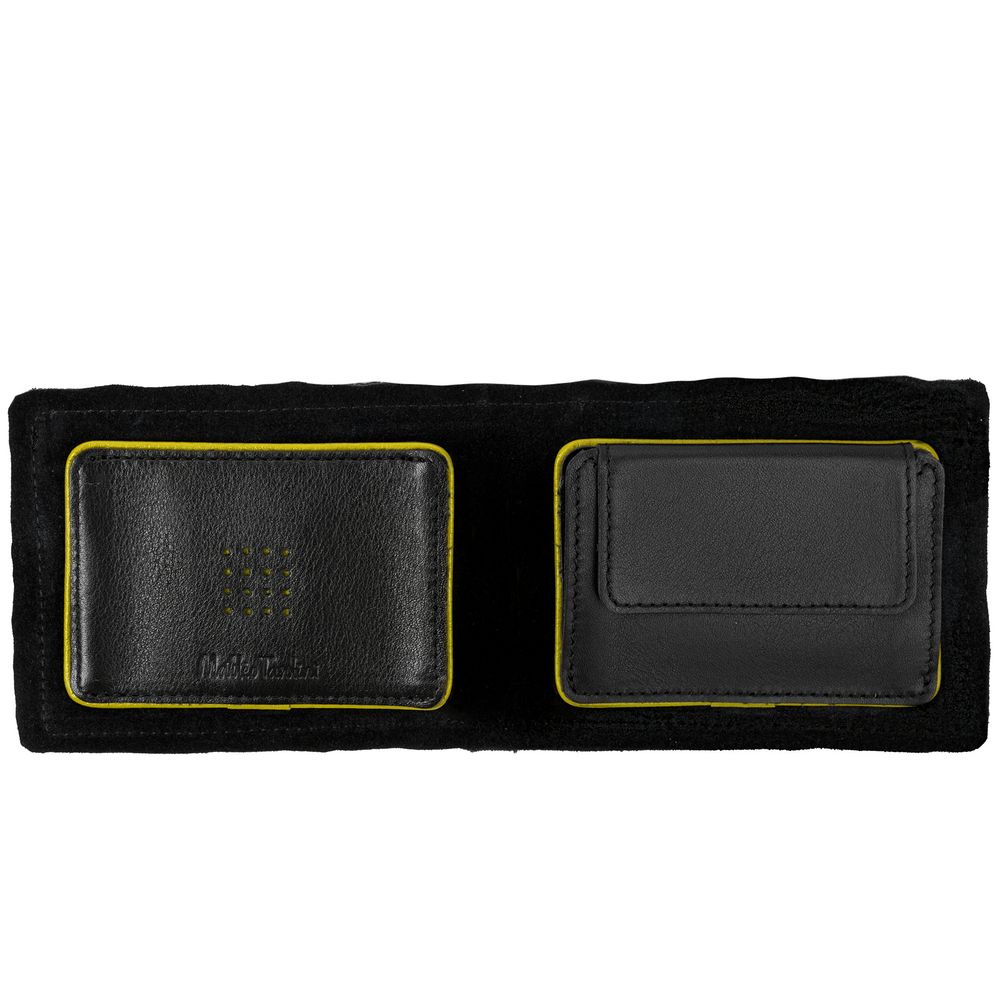 Кошелек Partinico, черный с желтым / Миниатюра WWW (1000)