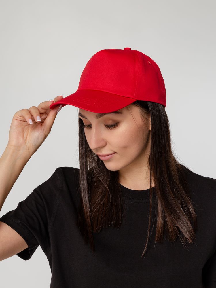 Бейсболка Unit Promo, красная / Миниатюра WWW (1000)