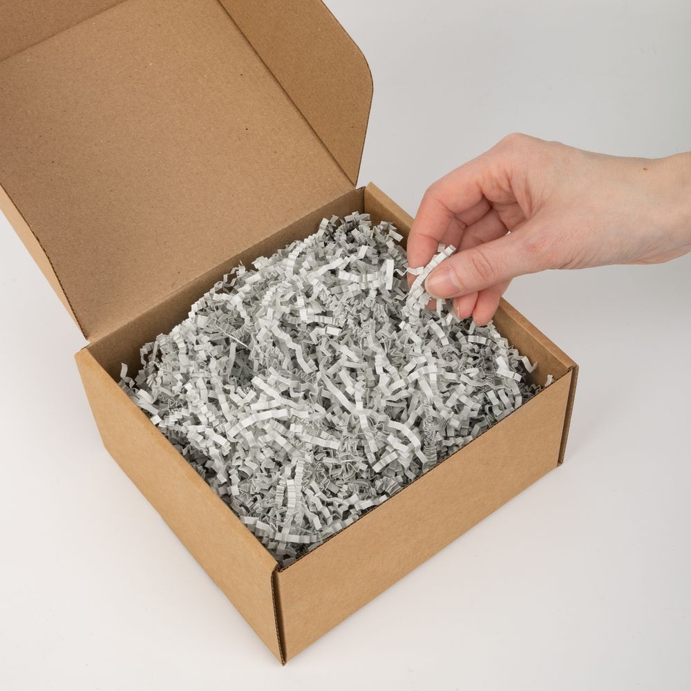 Бумажный наполнитель Chip, серый / Миниатюра WWW (1000)
