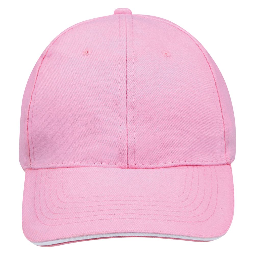 Бейсболка Buffalo, розовая с белым / Миниатюра WWW (1000)