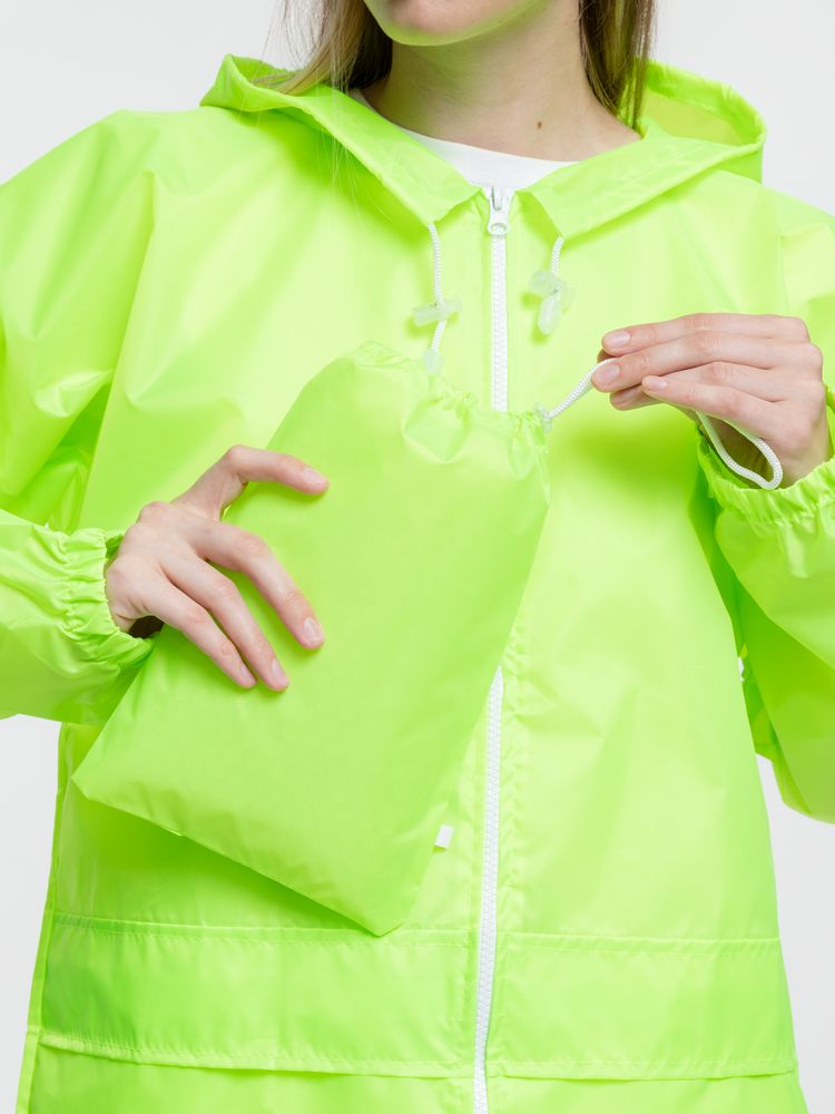Дождевик Kivach Promo, неоново-желтый / Миниатюра WWW (1000)