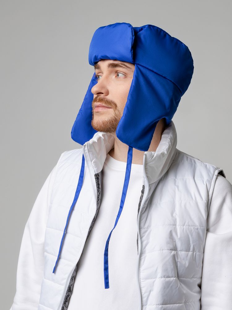 Шапка-ушанка Shelter, ярко-синяя / Миниатюра WWW (1000)