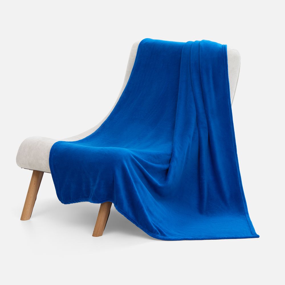 Плед Plush, синий / Миниатюра WWW (1000)