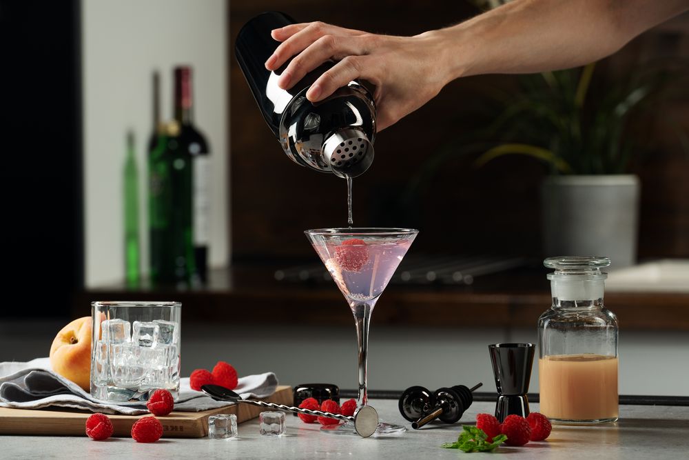 Набор для приготовления коктейлей Pourpour, медный / Миниатюра WWW (1000)