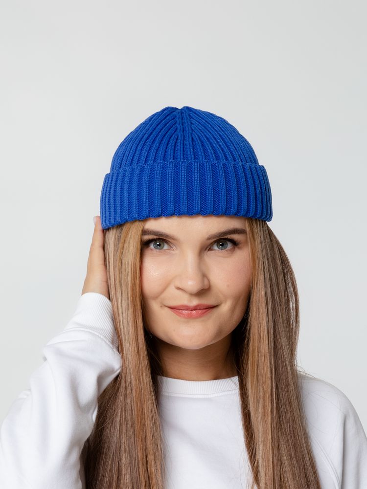 Шапка Hipsta, синяя (василек) / Миниатюра WWW (1000)