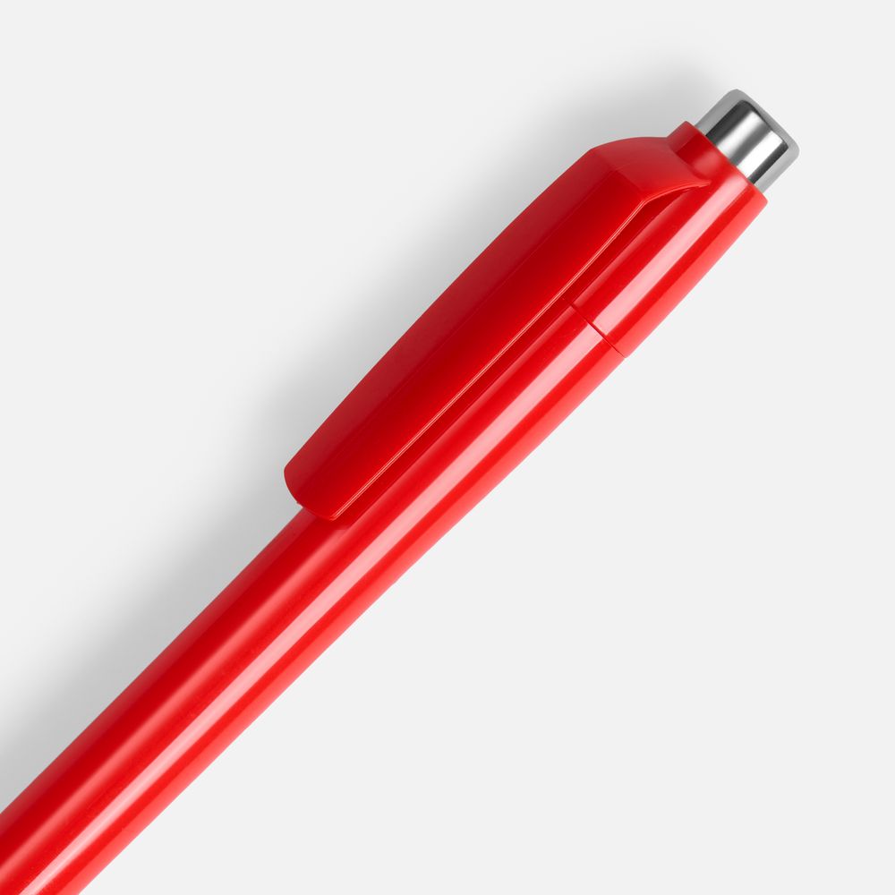 Ручка шариковая Klippa, красная / Миниатюра WWW (1000)