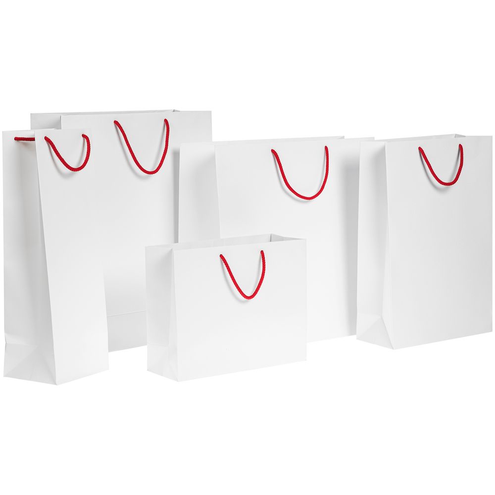 Ручки Corda для пакета M, ярко-красные (алые) / Миниатюра WWW (1000)