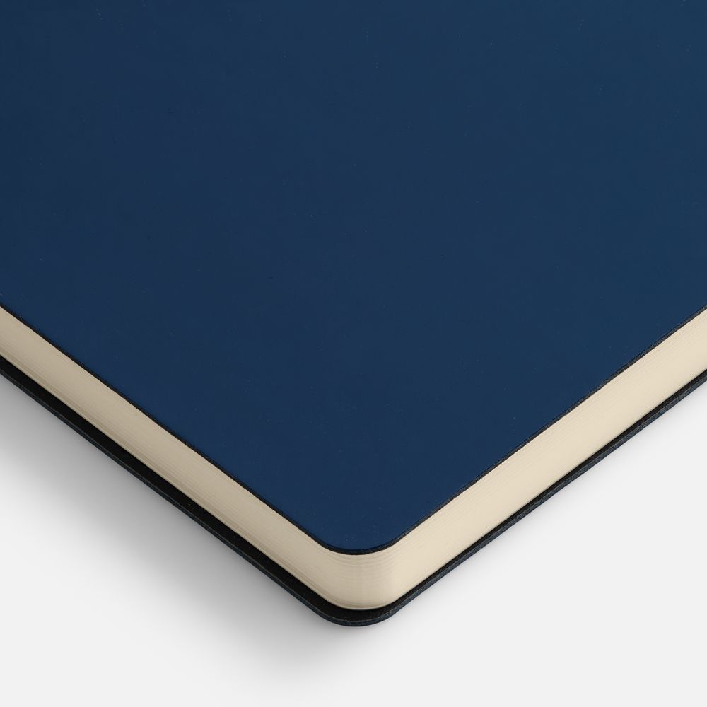 Ежедневник Flex Shall New, недатированный, синий / Миниатюра WWW (1000)