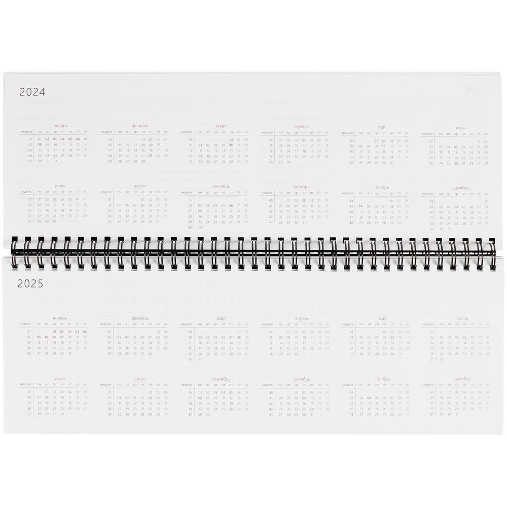 Планинг Brand, датированный, черный / Миниатюра WWW (1000)