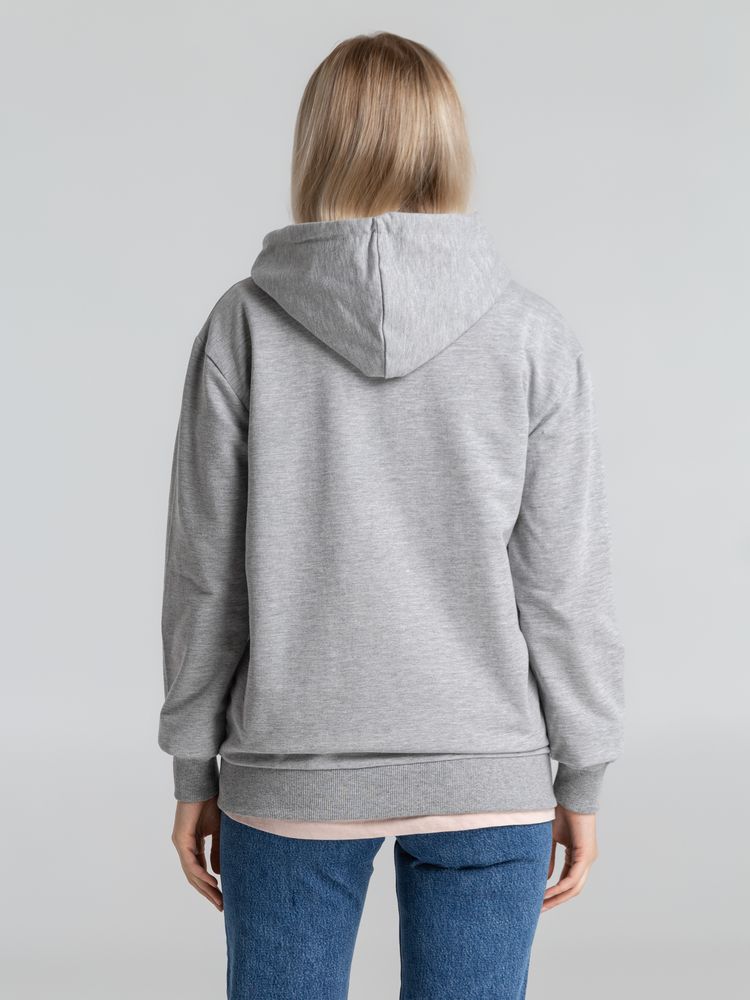 Толстовка на молнии с капюшоном Siverga 2.0, серый меланж / Миниатюра WWW (1000)